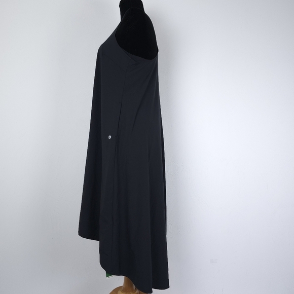 Halara Breezeful Backless Racerback Side Pocket High Low Flowy Midi Quick Dry - Picture 2 of 8